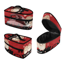 Hedgehog Love Travel Iron Holder Bag Polyester Most Iron Protective Travel Steamer Bag Business Trip, Bag Only