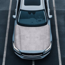 Gray Car Hood Cover Hood Covers for Cars SUV Sedan Heat-Resistant Car Hoods Wrap Cloth Front Hoods Protection Cover, Easy to Install Accessories