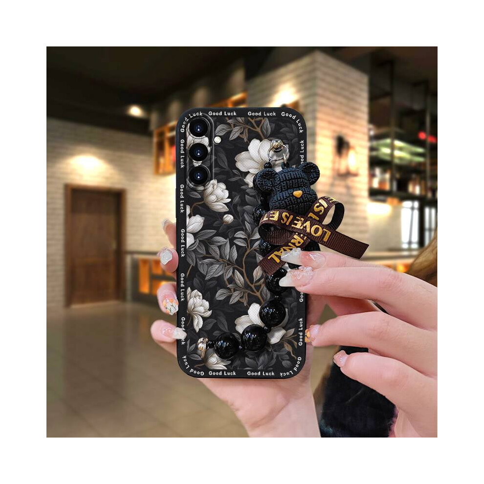 Silicone Phone Case For Samsung Galaxy A15 Cartoon Bear 913211551011