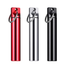 Aluminum Toothpick Dispenser With Double Tone Finish Waterproof Portable Case For Travel Hiking Office