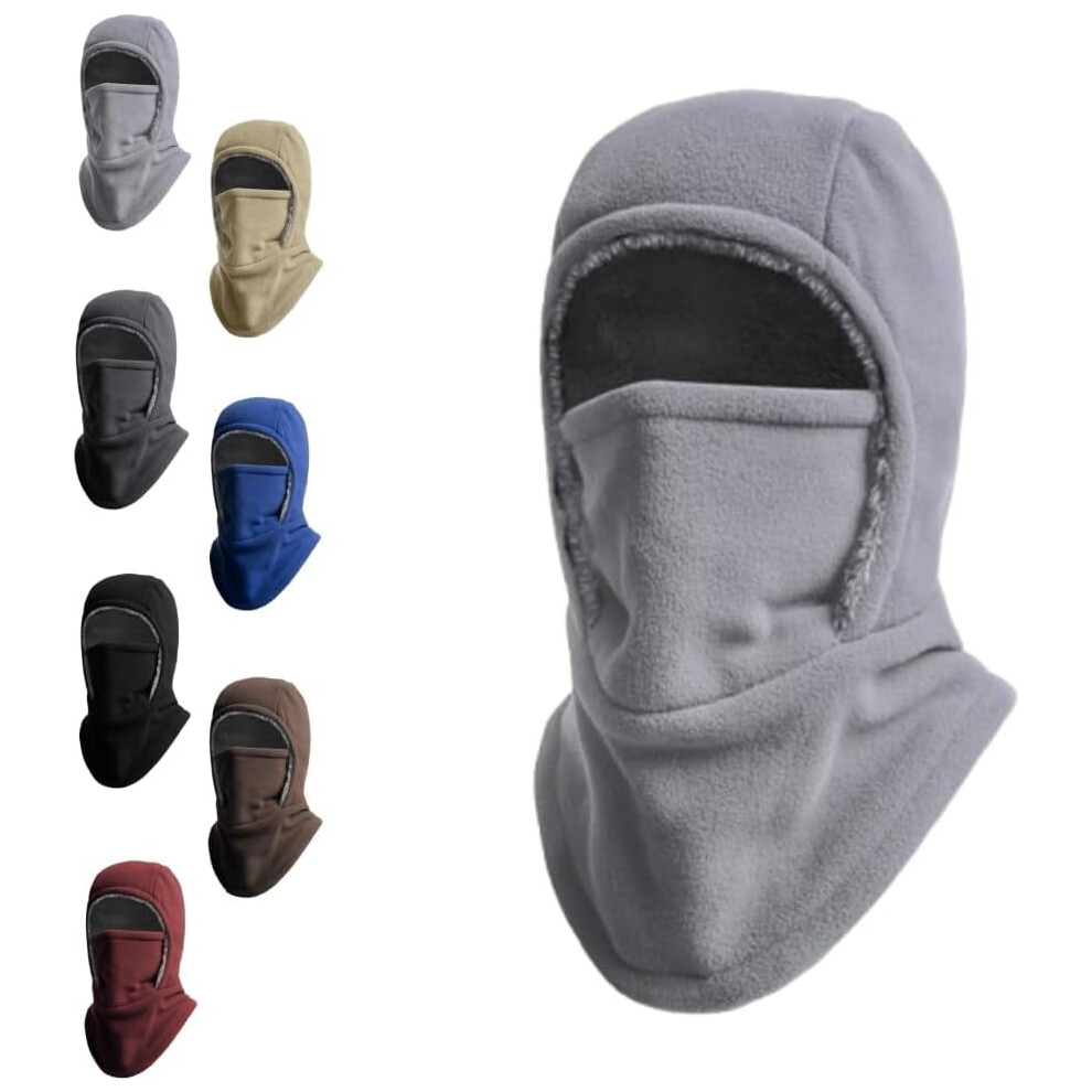 Winter Warmth 2-In-1 Hat Face Mask, Unisex Windproof Warm Balaclava For Outdoor Winter Activities With Cold Weather Face Protection 9353595637856