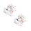 2Pcs Mini Sewing Machine Double Thread Portable Multi-Color LED Light 4