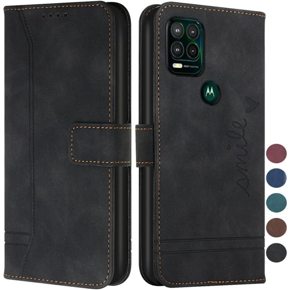 Leather Flip Wallet Case With Card Holder & Kickstand For Moto G Stylus 5G Â Magnetic, Full Protection, Compatible With Motorola Moto G Stylus 5G 9193271079927