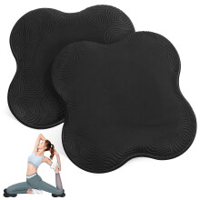 Sports Knee Pads EVA Non Slip Yoga Mat Accessory 2Pcs 7.9x7.9x0.6In