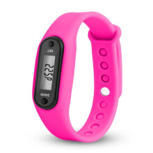 Run Step Watch Bracelet Pedometer Calorie Counter Digital Lcd Walking Distance
