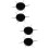 4Pièces Kit Outils Noir Dotting Art Nail Acier 8