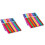 2Sets Assorted Color Wax Pencil Triangular Crayons Kids Washable 4
