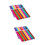 2Sets Assorted Color Wax Pencil Triangular Crayons Kids Washable 7
