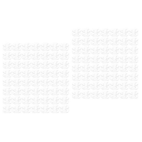 200Pièces Compactes ABS Transparentes Pour Couture À Domicile 2