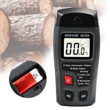 Quick And Accurate Measurement Moisture Meter Digital Moisture Meter LCD Display Wood Moisture Detector Damp Moisture Tester Four Measured Wood