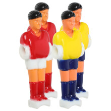 4 Pcs Football Machine Doll Man Mini Players Foosball Replacement