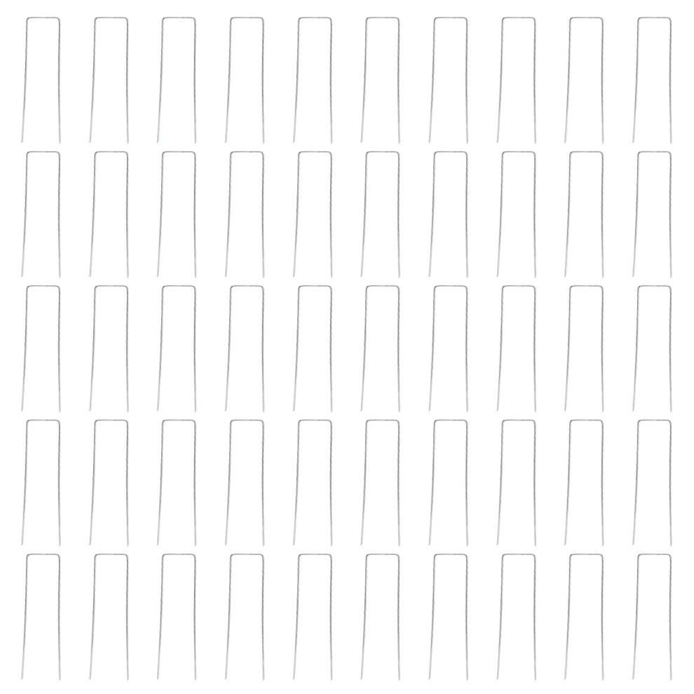 Heavy Duty Gardening Stakes For Holding Down Sod Or Landscaping Fabric, High Hardness Q195steel Pegs Perfect Incisive Angle For Securing Landscape 9083649719596