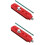 2Pcs Woodworking Drawing Compass Red Metal Scribe Tool for Carpentry 4