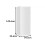 HYE 242L 55cm Fridge with Static Cooling - White 4