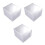 30Pcs Transparent Cd Case for Media Storage Portable Dual Disc Package 10