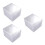 30Pcs Transparent Cd Case for Media Storage Portable Dual Disc Package 11