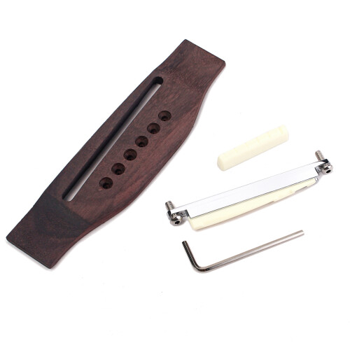 3Pcs Bamboo Acoustic Guitar Bridge for Use Assorted 2