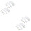 4Ensembles Serrures Sash Fenêtre Zinc Simplicité 8