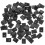 2000Pcs Black Fabric Size Labels for Clothing Sewing Clear Printed 3