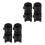 8Pcs Versatile Plastic Adapter for Splatter Balls Shooter Accessories 5