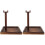 2Pièces Support Casque Gaming En Bois Manche Clair, Rangement 4
