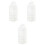 3Pcs Washable White Closet Organizer Hanging Wardrobe Storage Bags 5