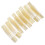24Pcs Adjustable Plastic Curtain Rod Corner Connector Bracket White 2
