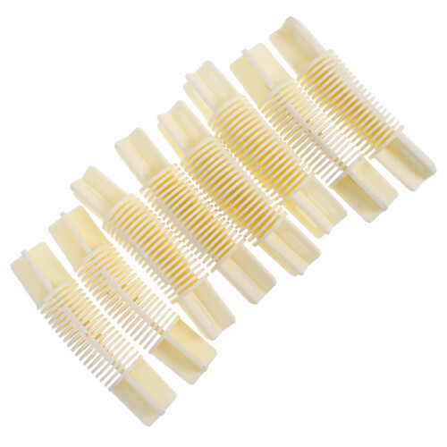 24Pcs Adjustable Plastic Curtain Rod Corner Connector Bracket White 1