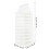 3Pcs Washable White Closet Organizer Hanging Wardrobe Storage Bags 9