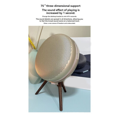 Portable Desktop Speaker Mount for A1 2nd Speaker Stable Speaker Stand Holder Enhanced Stability White 1