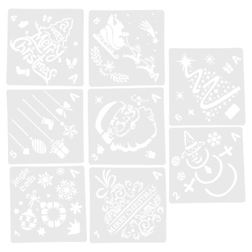 2Sets Comfortabele Pet Sjablonen Voor Creatieve Sprayprojecten 2