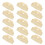 75Pcs Plastic Covers Beige Easy Installation for Home 2