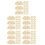 75Pcs Plastic Covers Beige Easy Installation for Home 6