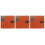 3Pcs Red Compact Plastic Cd Organizer Bag Holds 12 Discs Safely 10