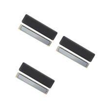 3Stk Kinder Mundharmonika Anfänger Metall Schwarz Musikinstrument