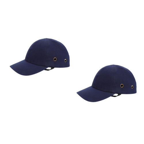 2Pièces Casquettes Bump Protection Tête Ajustables Coton ABS
