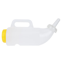 1Pc White Livestock Feeding Bottle Plastic Lamb Calf Nursing Tool