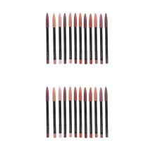 24Stk Makeup Lippenliner Bunt Für Natürliche Konturen