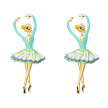 2 Pieces Brooches Women Dance Accessories For Girls Badge Accessory