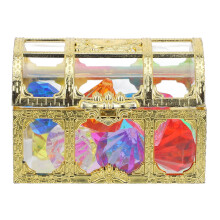 1 Set Simulation Toys Children Treasure Case Kids Treasure Chest