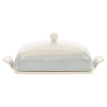 Ceramic Butter Container With Lid For Kitchen And Refrigerator