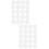 40Pcs White Multi-Purpose DIY Plastic Mesh Sheet Sturdy and Cuttable 1