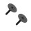 2Ensembles Cache-Jeu De Direction Titane Durable 7