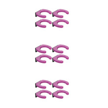 3Sets Rosy Mic Wall Hanger Hook Metal Holder for Meeting Room Storage