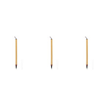 3Pcs Versatile Calligraphy Writing Brushes with Flexible Bristles
