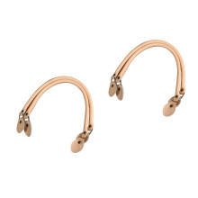 2Paren Gele Handbag Strap Thicken Lederen Handvat Voor Schoudertas