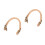2Paren Gele Handbag Strap Thicken Lederen Handvat Voor Schoudertas 1