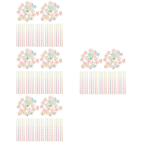 1920Pcs Decorative Assorted Origami Star Paper Strips for Creative Use