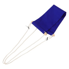 2Pcs Cotton Cloth Office Footrest Under Desk Foot Hammock Dark Blue