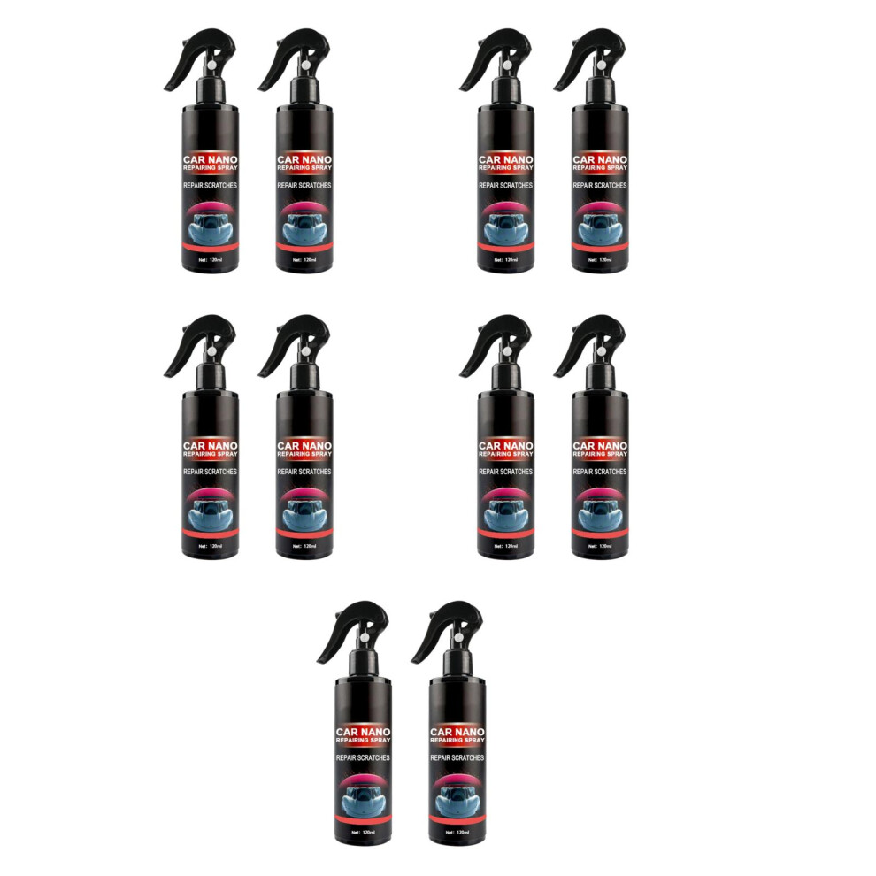5Pcs Vehicle Nano Repairing Spray Car Polish Scratch Remover Black 3711824528065